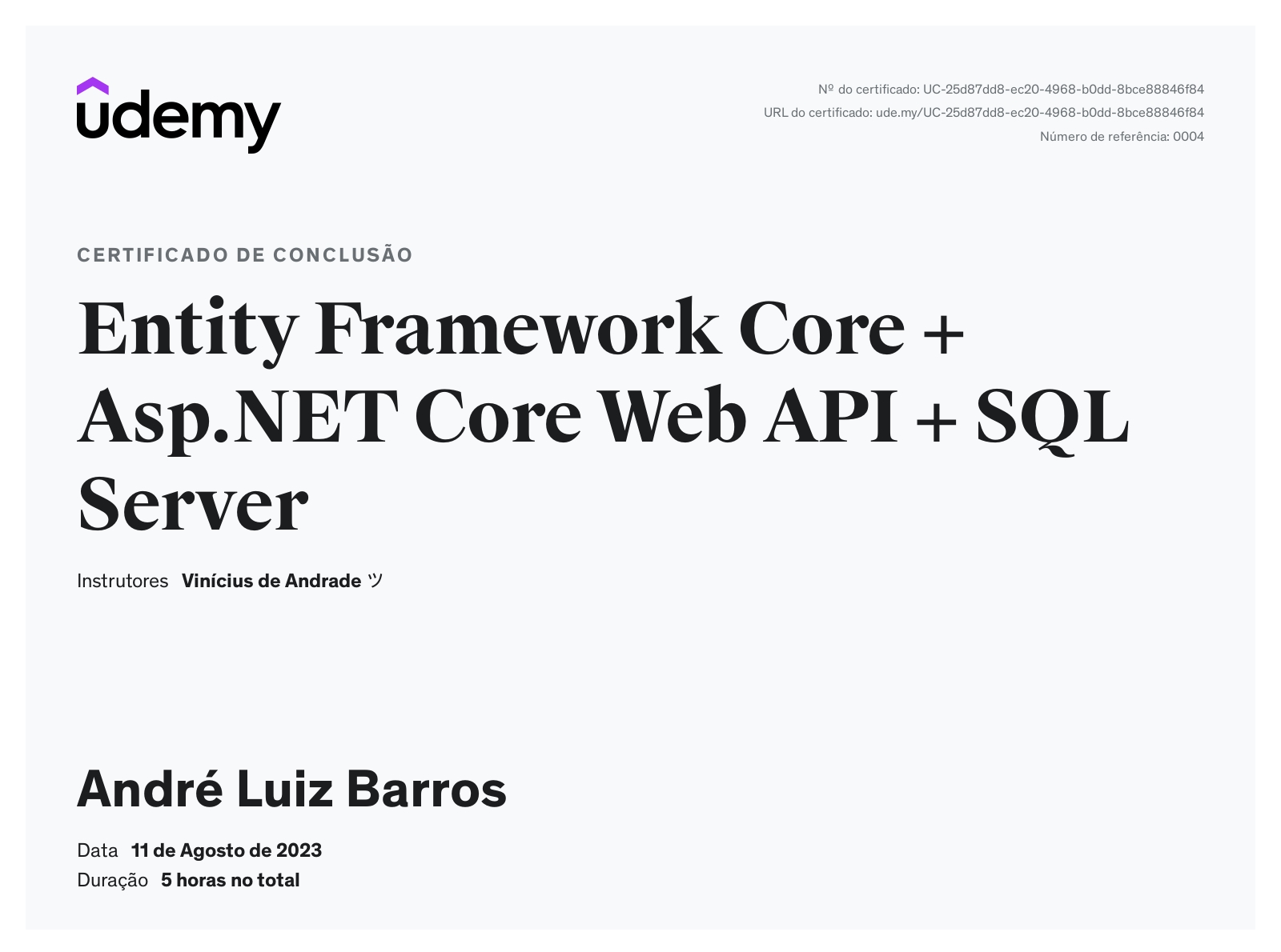 André Luiz Barros - Desenvolvedor C# | .NET | Blazor | React ...